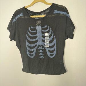 Peace generation hot topic black tee